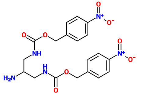 (image for) MC009759 [2-Amino-3-(4-nitro-benzyloxycarbonylamino)-propyl]-carbamic acid 4-nitro-benzyl ester
